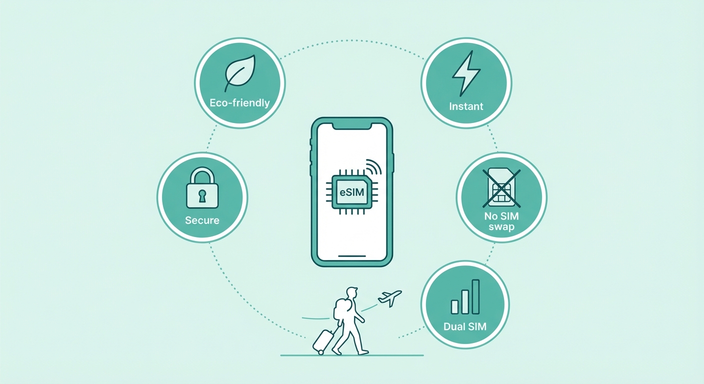 eSIM benefits for travellers